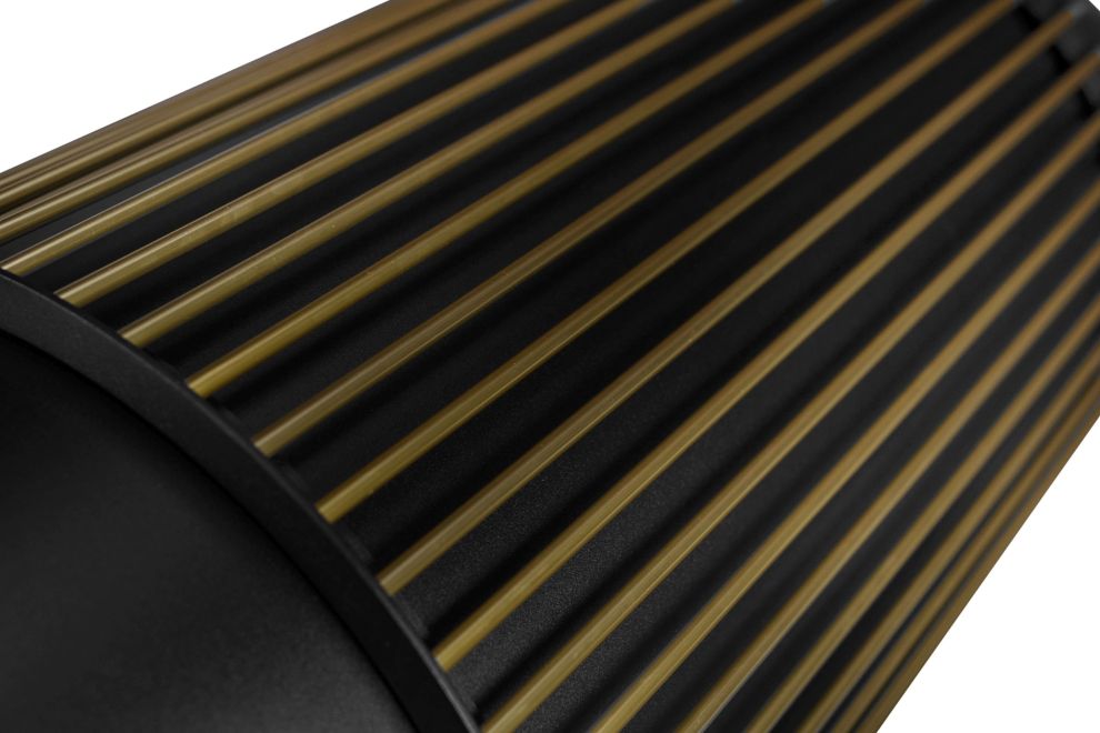 Okap wyspowy Voliera N3 Black-Gold Gesture Control - Czarny Matt - zdjęcie produktu 6