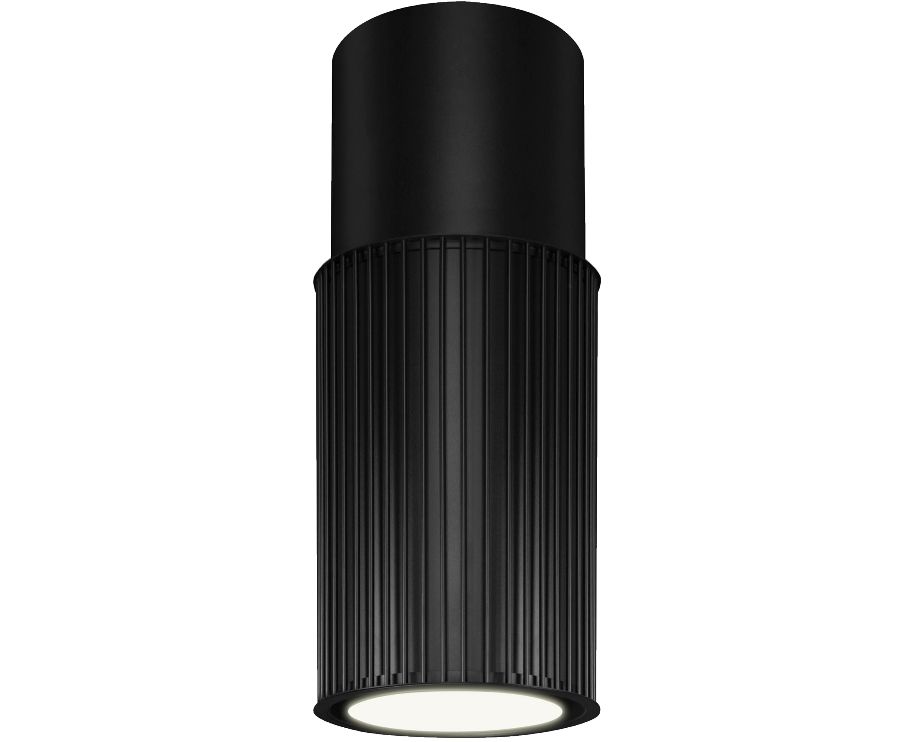Okap wyspowy Voliera N2 Black-Black Gesture Control - Czarny Matt - zdjęcie produktu