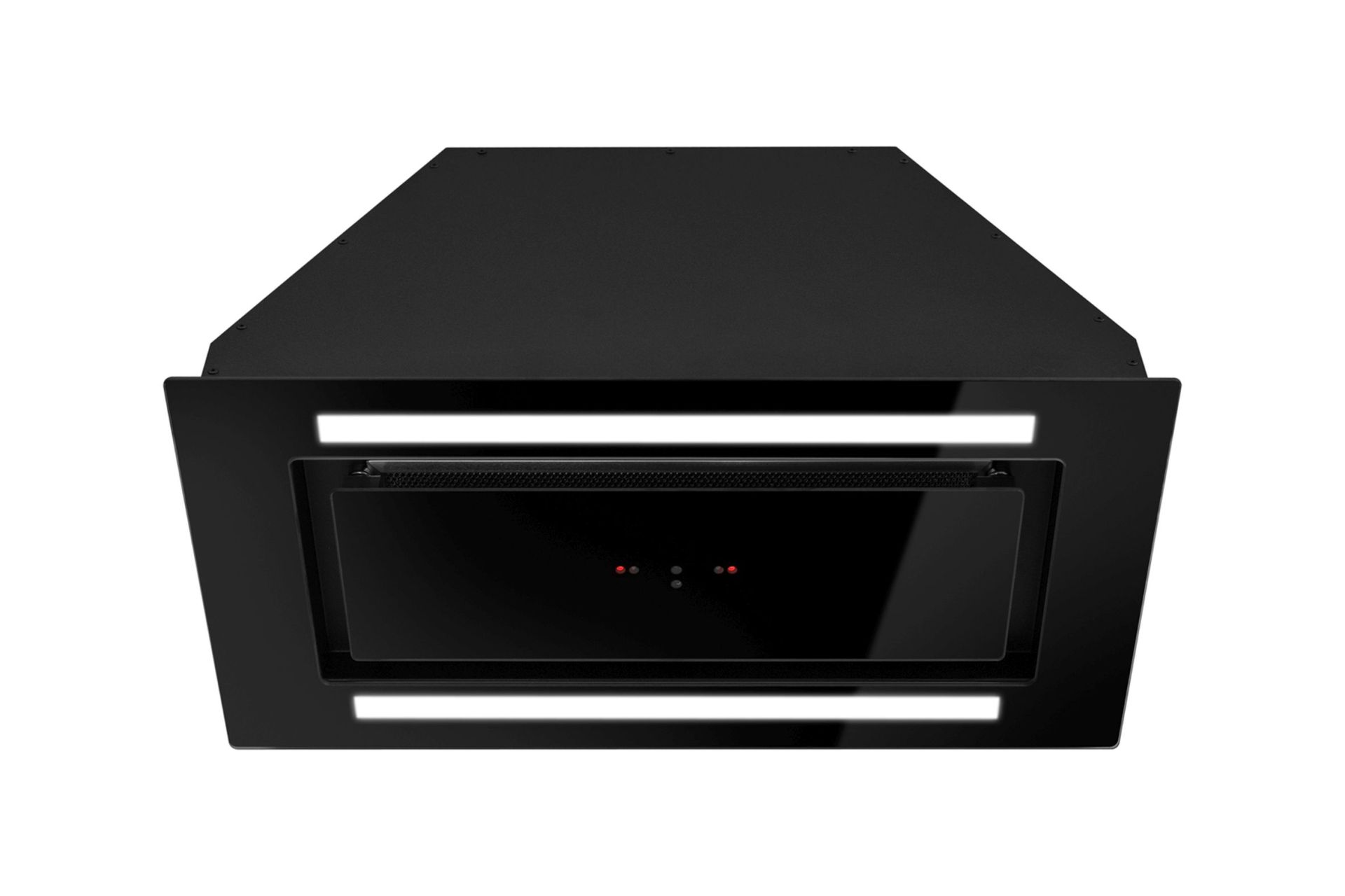 Lando Glass 2Strips Gesture Control Black