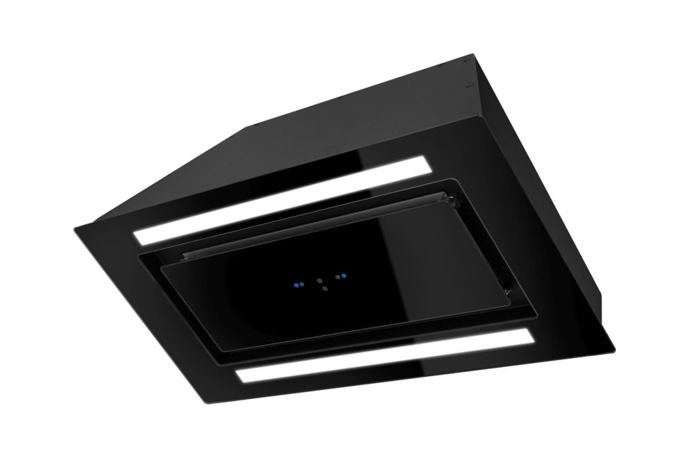 Okap podszafkowy Lando Glass 2Strips Gesture Control Black - Czarny - zdjęcie produktu 6