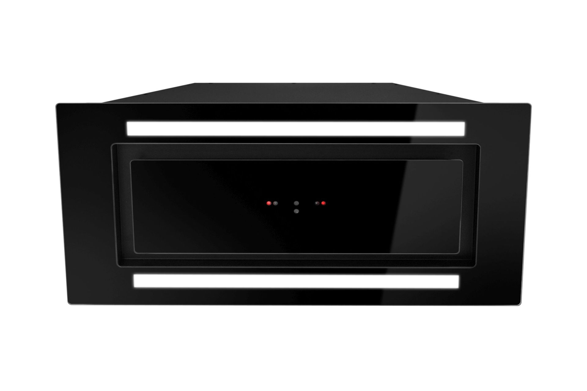 Lando Glass 2Strips Gesture Control Black