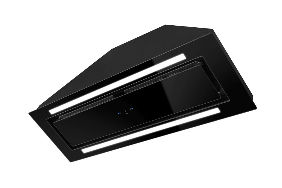 Okap podszafkowy Lando Glass 2Strips Gesture Control Black - Czarny - zdjęcie produktu 13