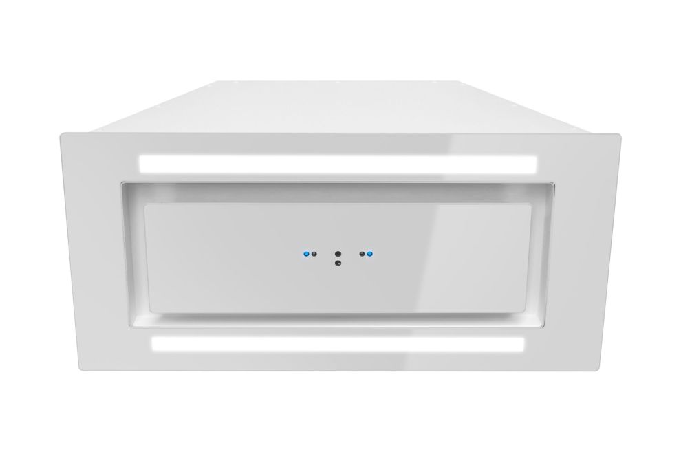 Okap podszafkowy Lando Glass 2Strips Gesture Control White - Biały - zdjęcie produktu 3