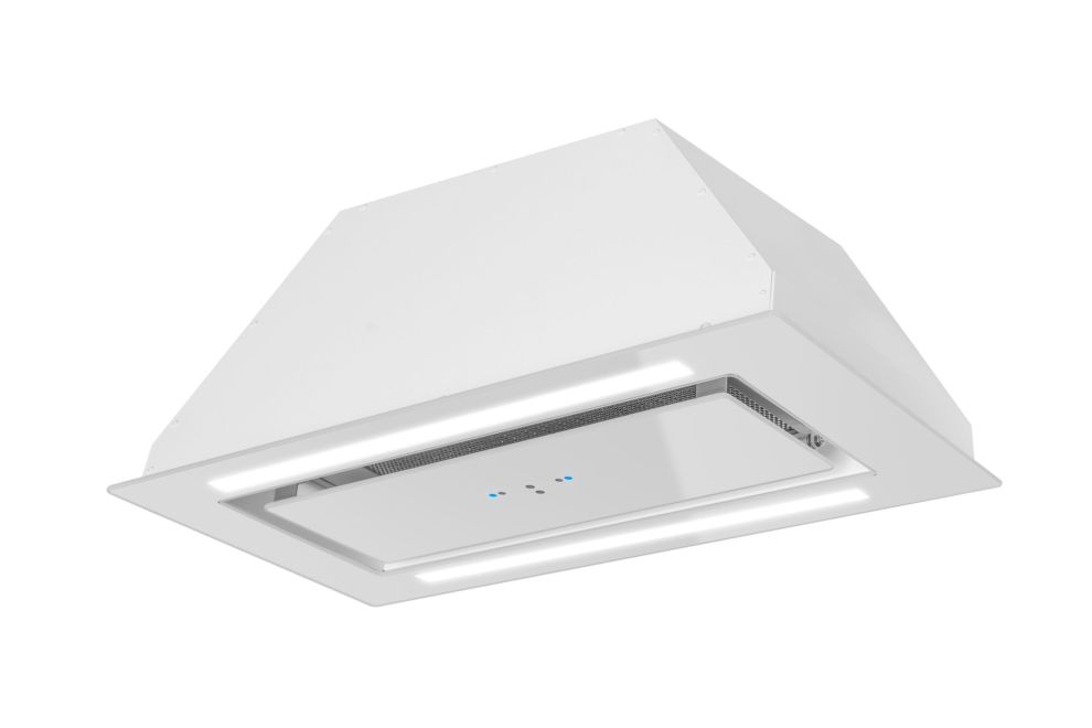Okap podszafkowy Lando Glass 2Strips Gesture Control White - Biały - zdjęcie produktu 7