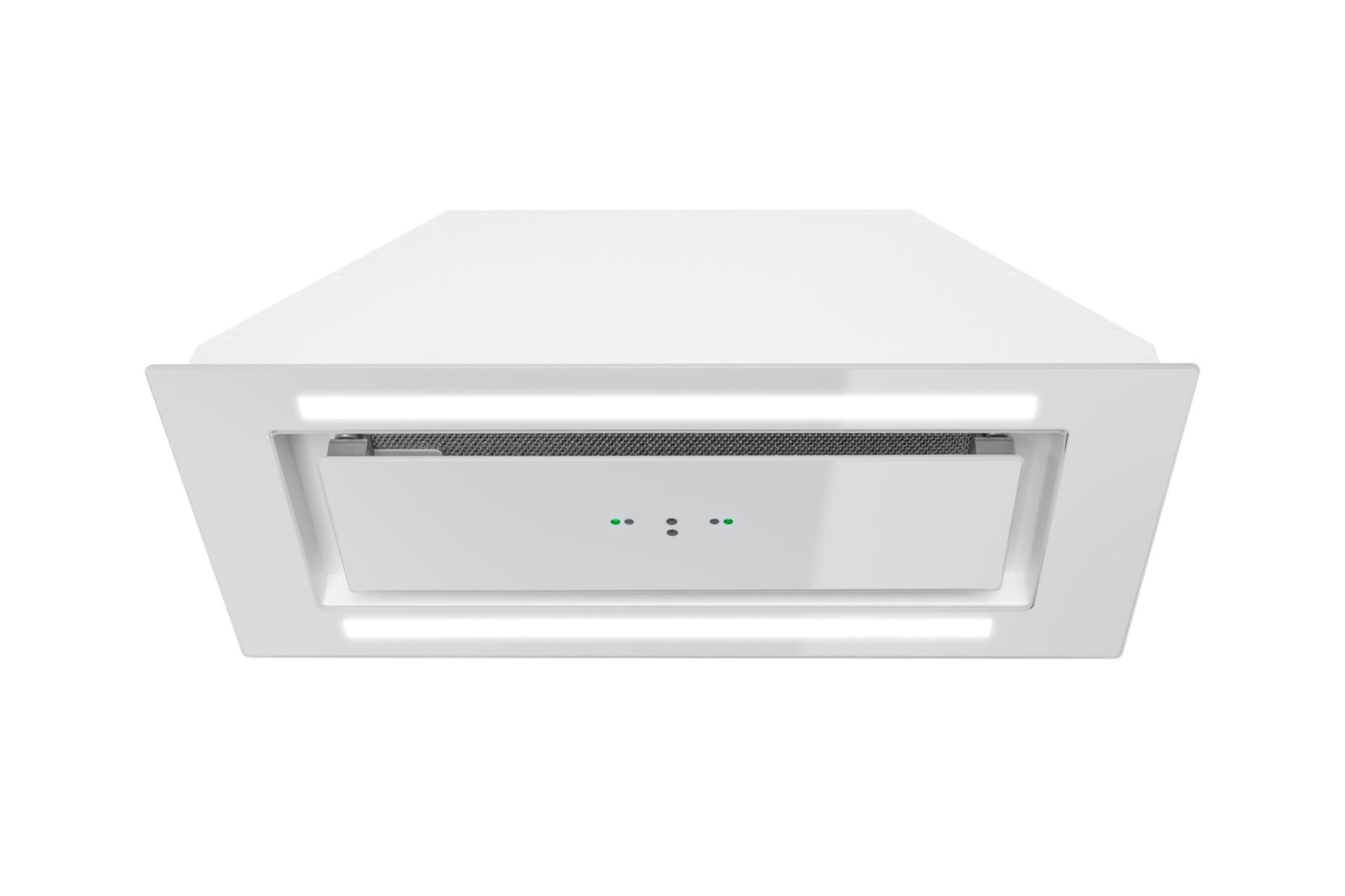 Lando Glass 2Strips Gesture Control White