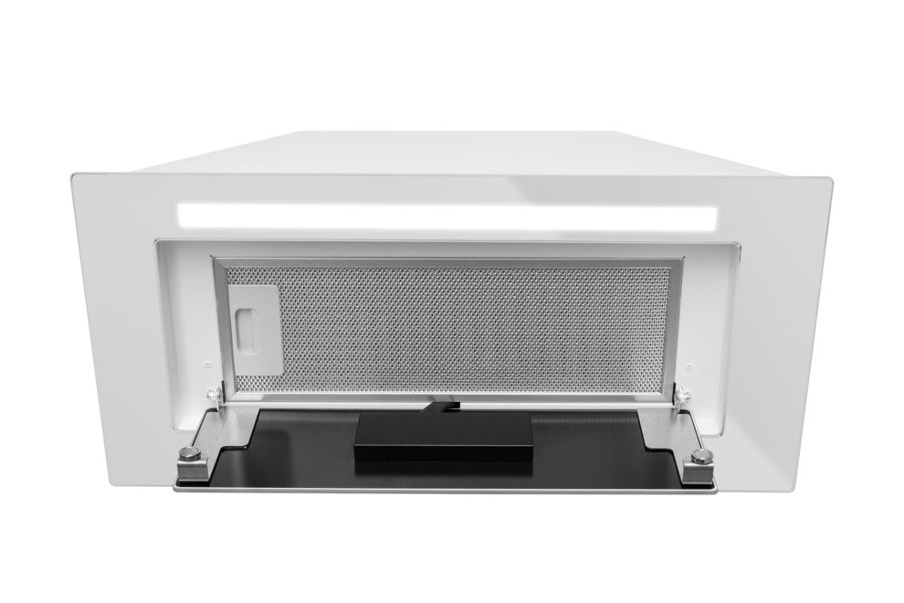 Okap podszafkowy Lando Glass 2Strips Gesture Control White - Biały - zdjęcie produktu 9