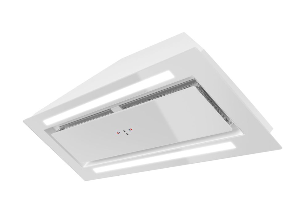 Okap podszafkowy Lando Glass 2Strips Gesture Control White - Biały - zdjęcie produktu 14