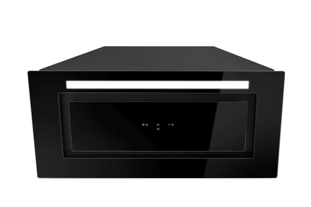 Okap podszafkowy Lando Glass Gesture Control Black - Czarny - zdjęcie produktu 3
