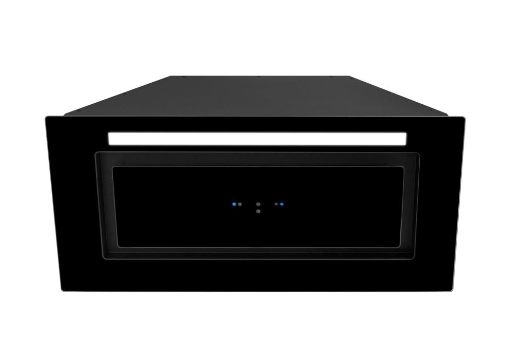 Okap podszafkowy Lando Glass Gesture Control Black - Czarny - zdjęcie produktu 4