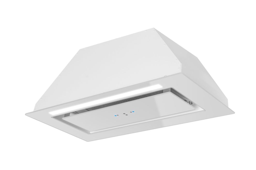 Okap podszafkowy Lando Glass Gesture Control White - Biały - zdjęcie produktu 6