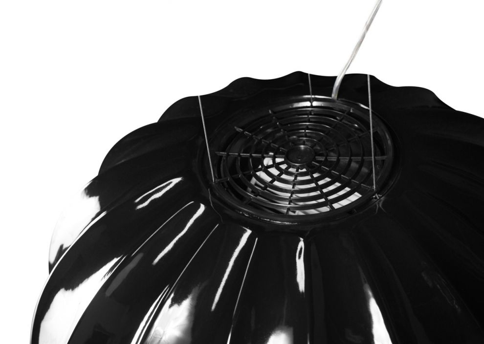 Okap wyspowy Tulip Black - Czarny połysk - zdjęcie produktu 7