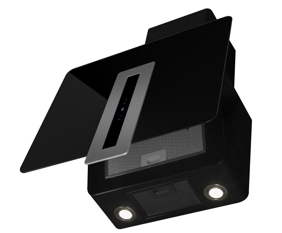 Okap kominowy Optima Black - Czarny połysk - zdjęcie produktu 5