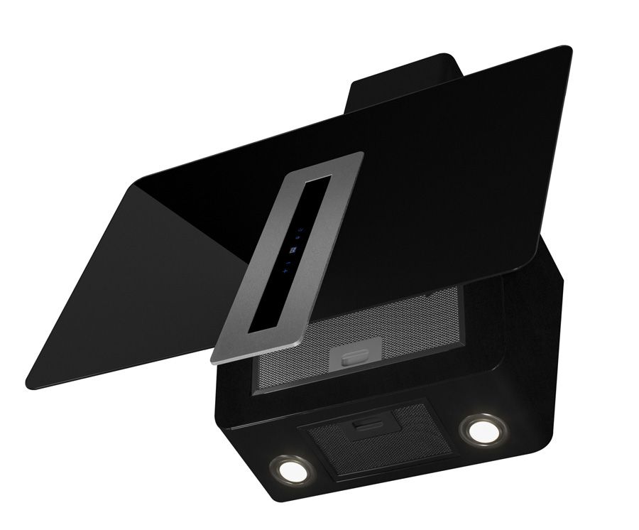 Okap kominowy Optima Black - Czarny połysk - zdjęcie produktu 7