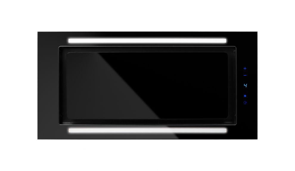 Okap podszafkowy Lando Glass 2STRIPS Black - Czarny - zdjęcie produktu 4