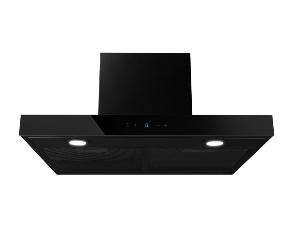 Okap podszafkowy Sento Insida Black - Czarny połysk - zdjęcie produktu