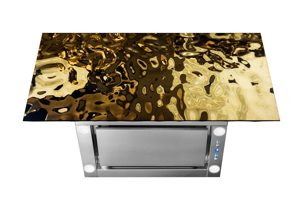 Okap kominowy Flexi Wave Gold - Gold - zdjęcie produktu 5