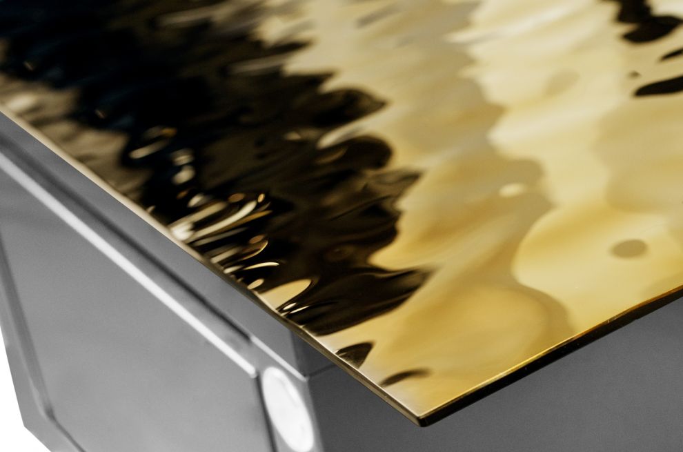 Okap kominowy Flexi Wave Gold - Gold - zdjęcie produktu 9
