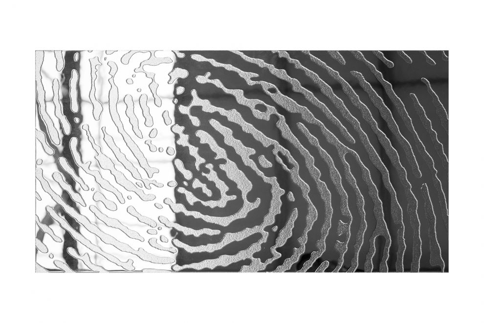 Okap kominowy Flexi FingerPrint - Srebrny - zdjęcie produktu 4