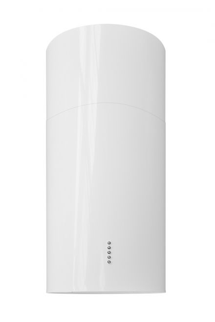 Okap wyspowy Cylindro Eco White - Biały - zdjęcie produktu 4