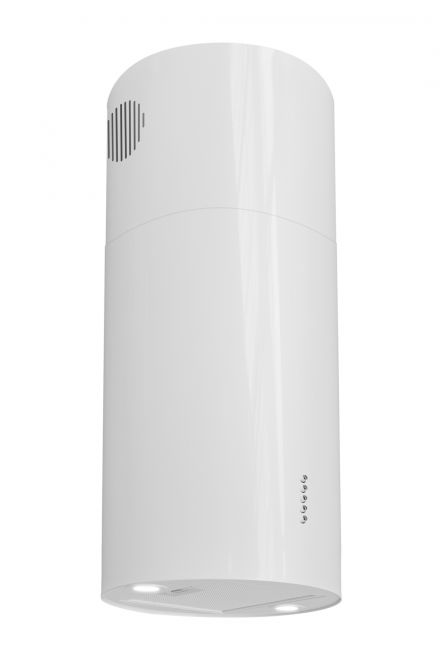 Okap wyspowy Cylindro Eco White - Biały - zdjęcie produktu 8