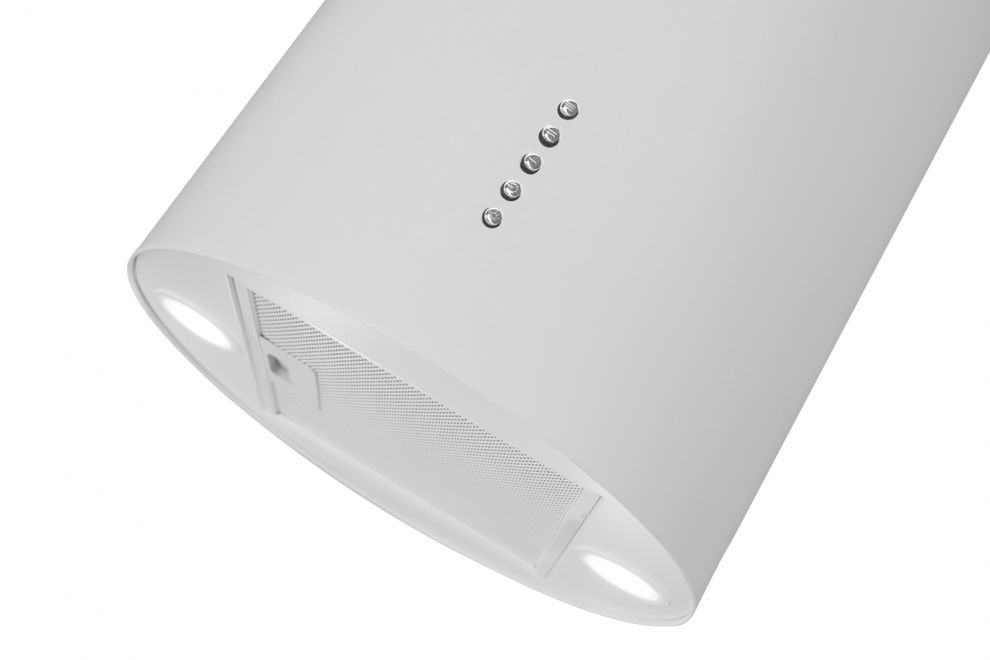 Okap wyspowy Cylindro Eco White Matt - Biały Matt - zdjęcie produktu 5