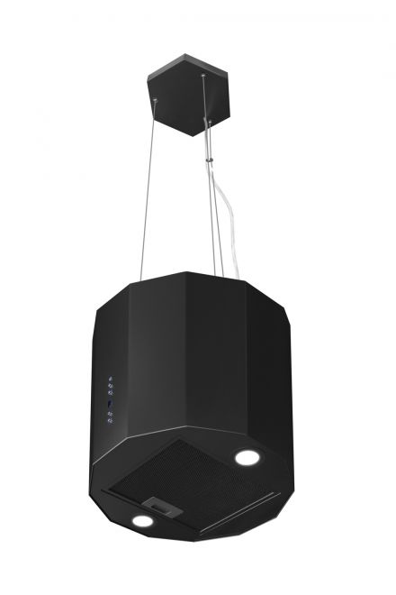 Okap wyspowy Fobos Black Matt - Czarny Matt - zdjęcie produktu 6