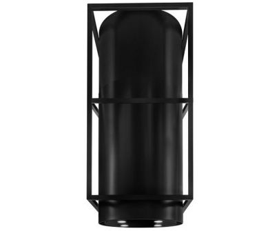 Okap wyspowy Tubo Cage Black Matt - Czarny Matt - 44,5 cm