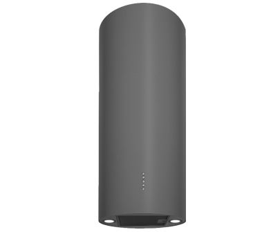 Okap wyspowy Cylindro Eco Antracyte - Antracytowy - 40 cm