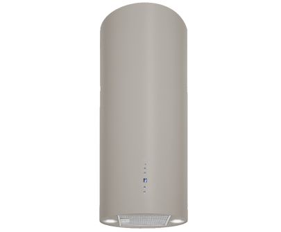 Okap wyspowy Cylindro Taupe - Taupe - 40 cm
