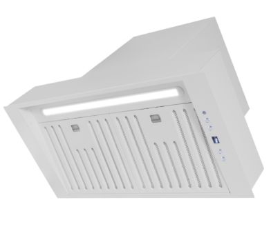Okap podszafkowy Prato Eco White Matt - Biały - 59,5 cm / 89,5 cm