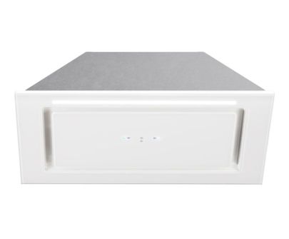 Okap podszafkowy Lando Glass White Gesture Control - Biały - 56,4 cm / 86,4 cm