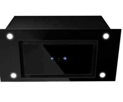 Okap podszafkowy Marino Black Gesture Control - Czarny - 59,5 cm