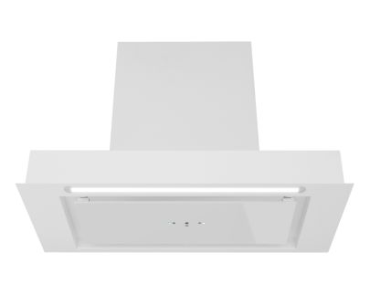 Okap podszafkowy Micra White Matt Gesture Control - Biały Matt - 59,5 cm / 89,5 cm