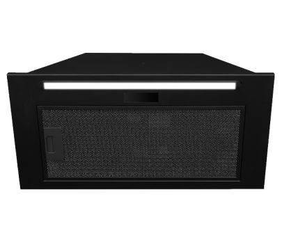 Okap podszafkowy Lando Plus Black Matt Gesture Control - Czarny Matt - 56,4 cm