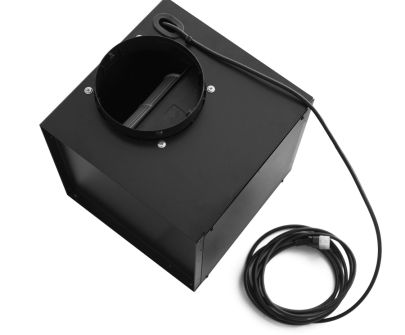 Turbina zewnętrzna poddaszowa N-850 - Czarny Matt