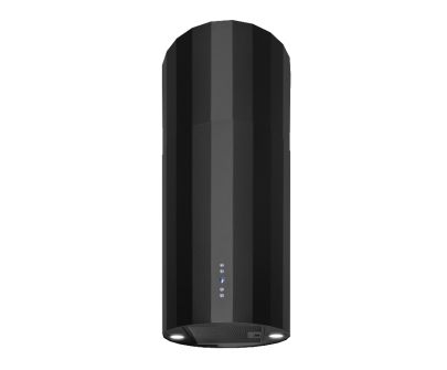 Okap wyspowy Viva Black Matt - Czarny Matt