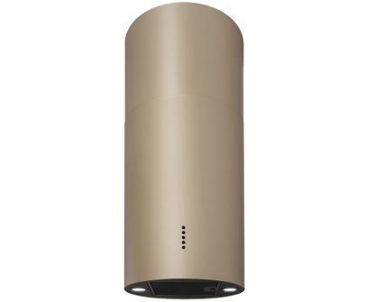 Okap wyspowy Cylindro Eco Złoty - Gold - 40 cm