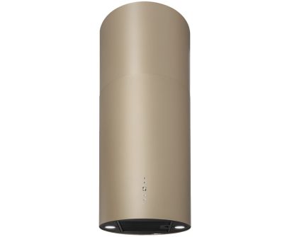 Okap wyspowy Cylindro Złoty - Gold - 40 cm