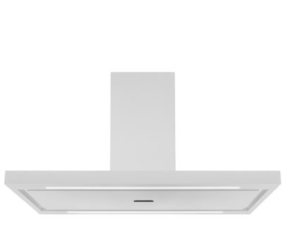 Okap wyspowy Magnetic Island White Matt Gesture Control - Biały Matt - 90 cm
