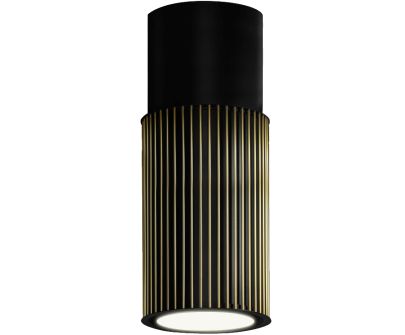 Okap wyspowy Voliera N2 Black-Gold Gesture Control - 44,5 cm