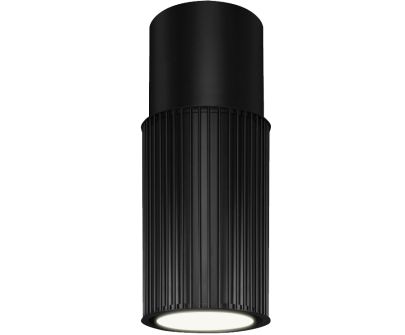 Okap wyspowy Voliera N2 Black-Black Gesture Control - Czarny Matt - 44,5 cm