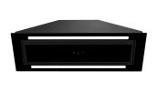 Lando Glass 2Strips Gesture Control Black