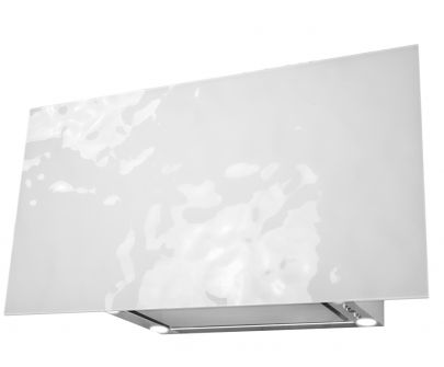 Okap kominowy Flexi Wave White - Biały - 80 cm