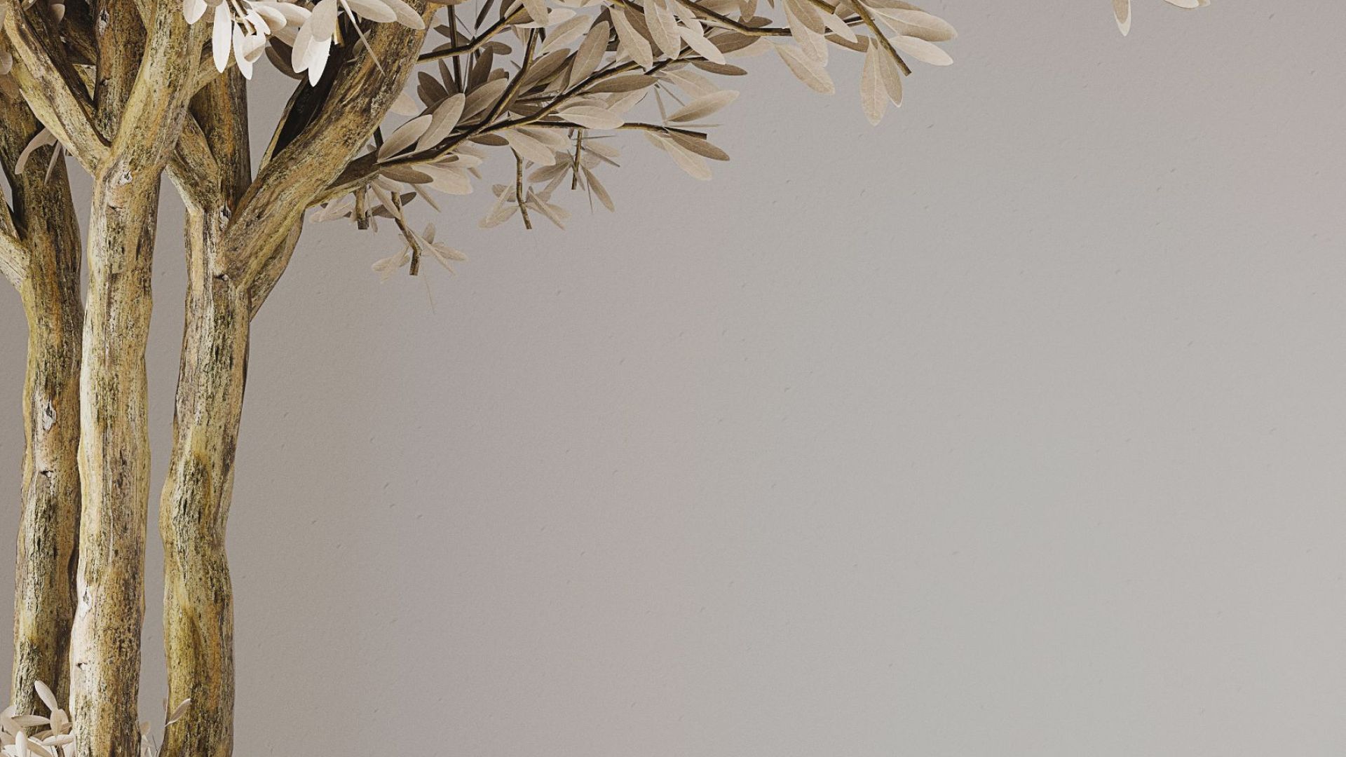 Okap wyspowy Hiro White Matt - Biały Matt - Wizualizacja 4