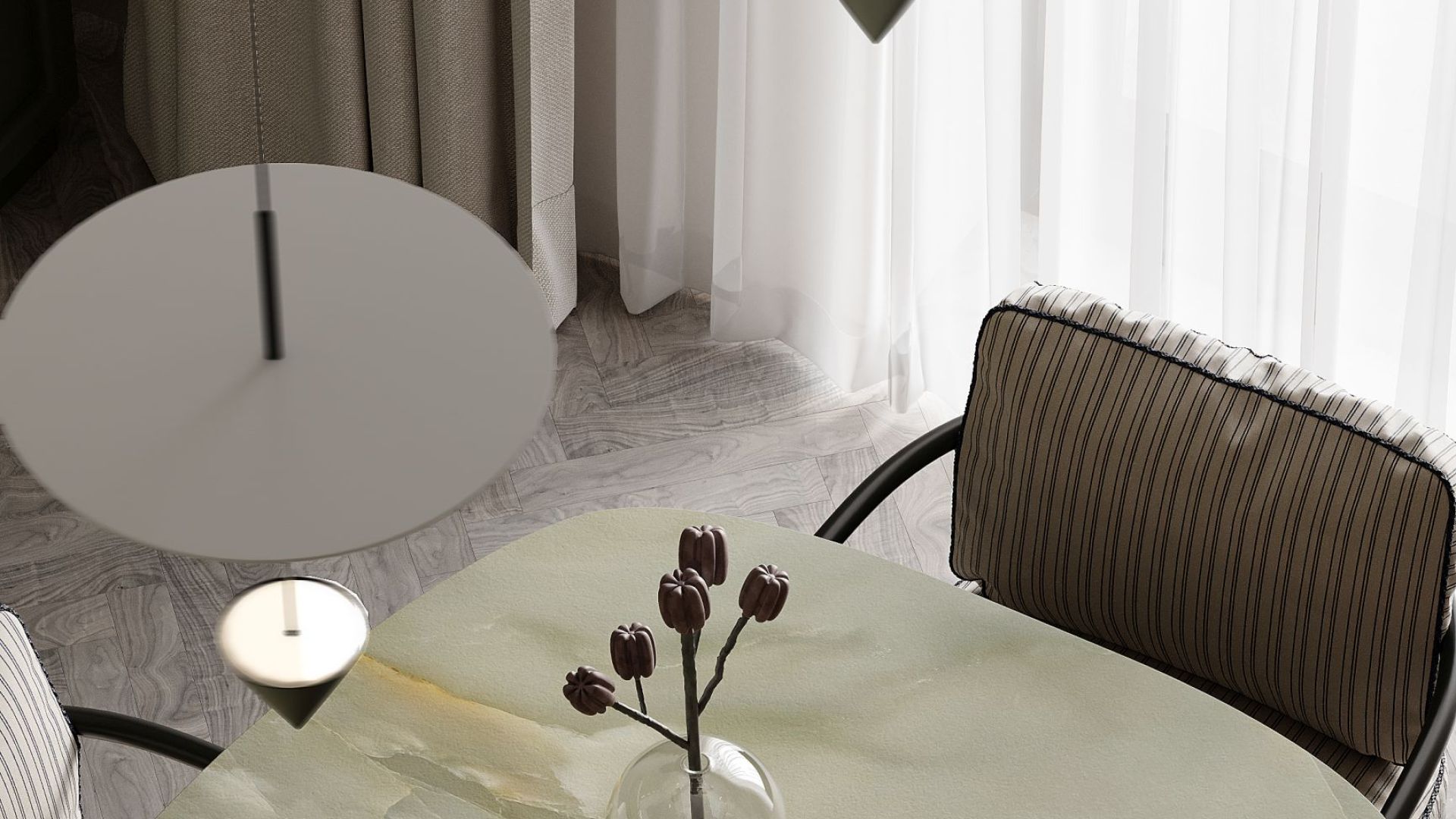 Okap podszafkowy Micra Black Matt 120 cm - Czarny Matt - Wizualizacja 9