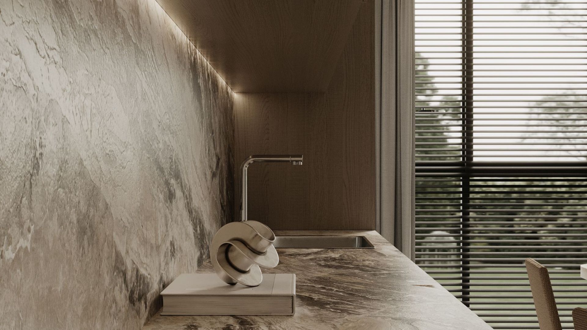 Okap podszafkowy Micra Black Gesture Control - Inox/Czarny - Wizualizacja 7