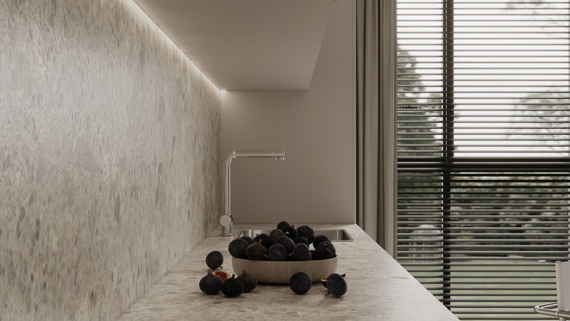 Okap podszafkowy Micra Black Matt Gesture Control - Czarny Matt - Wizualizacja 6