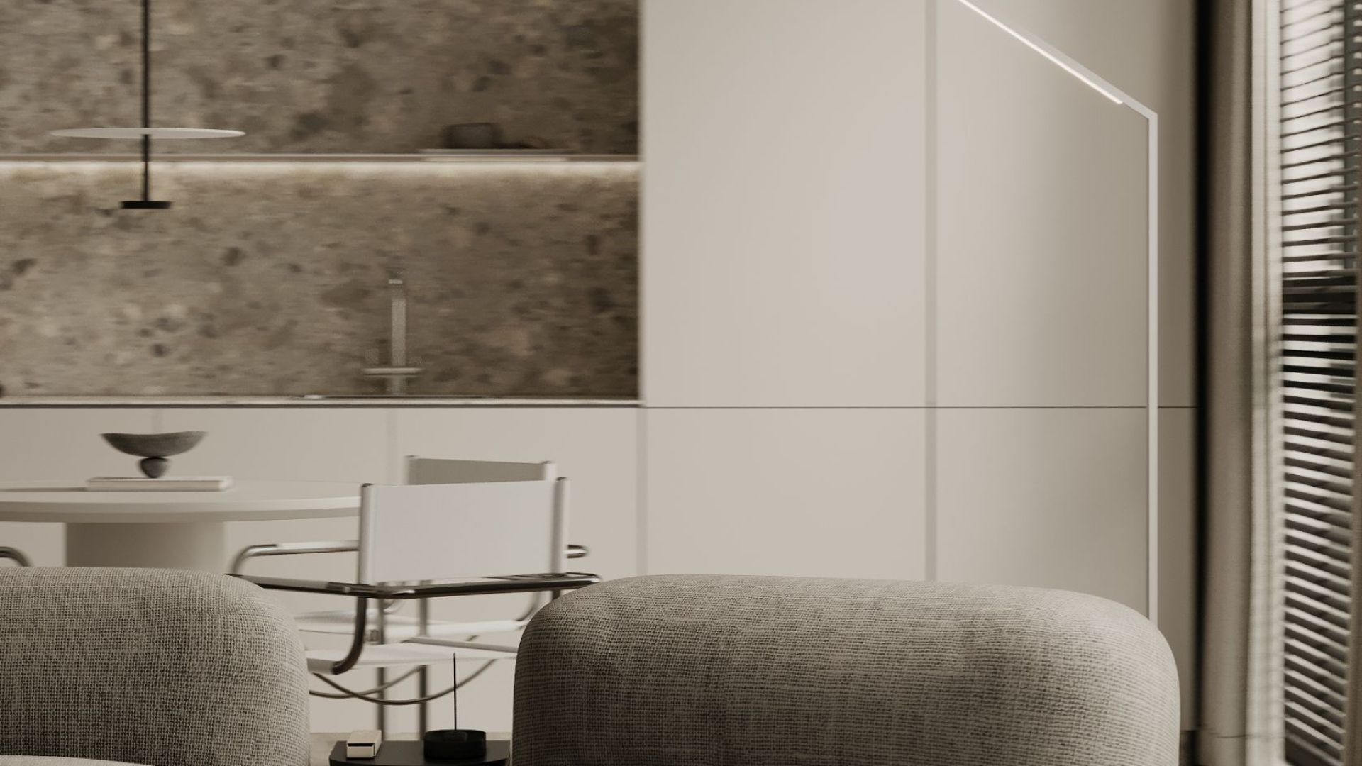 Okap podszafkowy Micra Black Matt Gesture Control - Czarny Matt - Wizualizacja 7