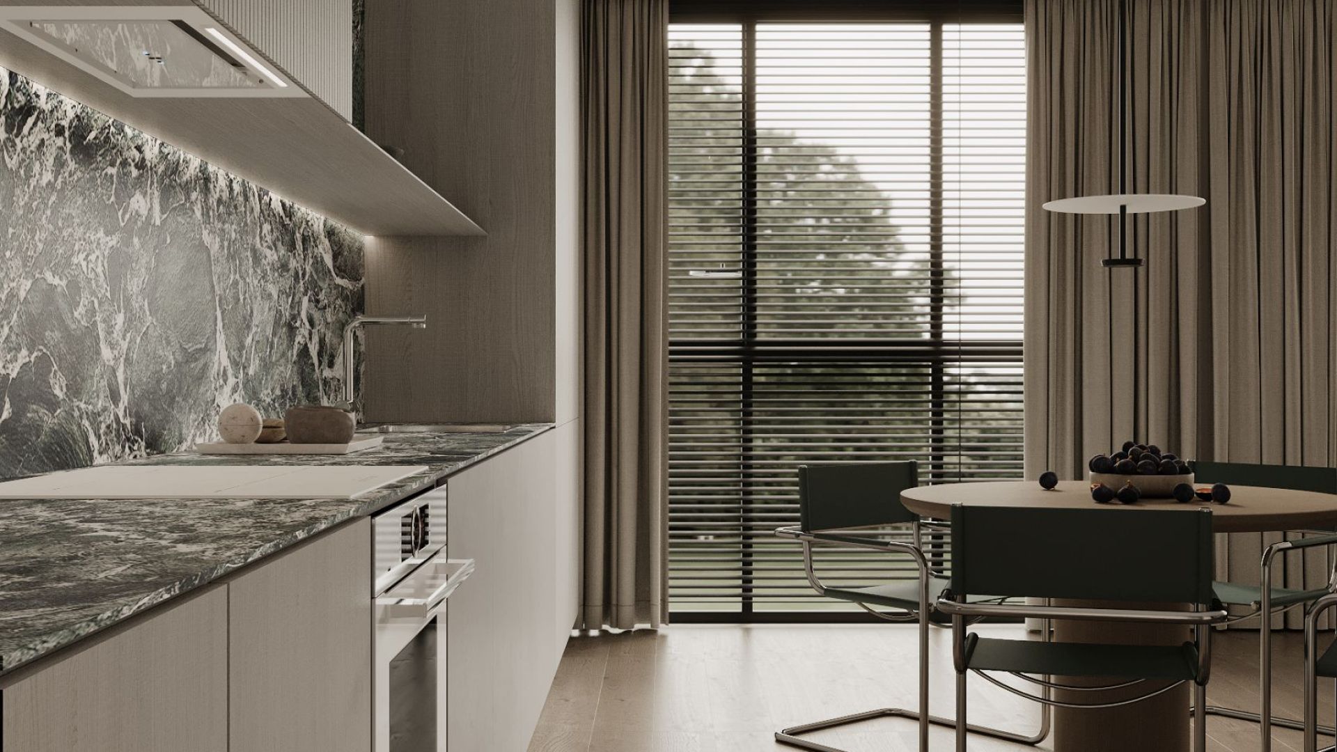 Okap podszafkowy Micra White Matt Gesture Control - Biały Matt - Wizualizacja 9