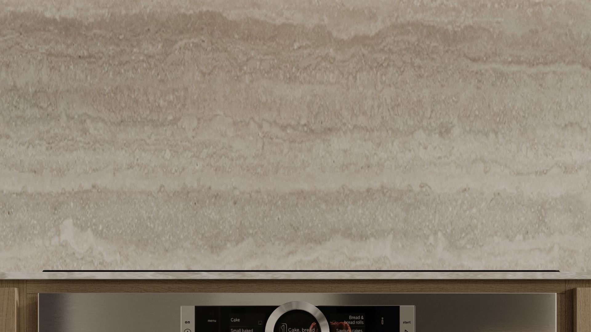 Okap podszafkowy Micra White Gesture Control - Inox/Biały - Wizualizacja 2